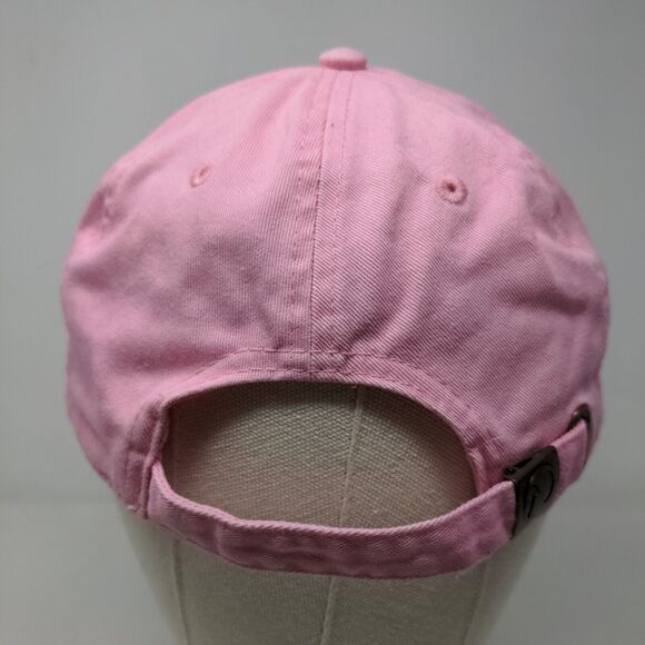 Unbranded Women's Slideback Hat Pink Adjustable Embroidered LOVE Logo - Picture 5 of 6
